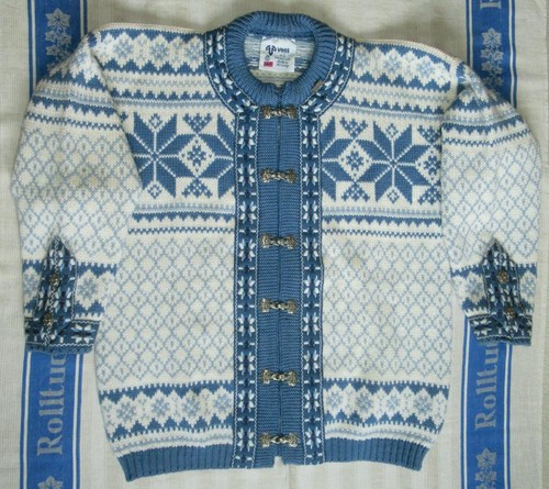 Blau weisse norweger - blau/weisse, norweger-jacke