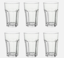 6er Set Pokal IKEA Gläserset 350ml Heiß & Kaltgetränke Soft Longdrinks