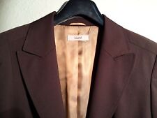 SUPER LUXUS ORIGINAL HOSENANZUG LAUREL 1x GETRAGEN BRAUNTON INNEN GOLD WIE NEU