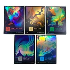 MTG | The Lost Caverns of Ixalan | Full Art Land Set | 5 Karten | Foil | NM | EN