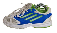 New Adidas Adituff Feather Team 2 Herren Sportschuh Weiß/Blau/Grün Gr.40,5