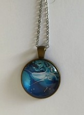 Halskette Anhänger Delphin