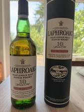 Laphroaig 10 Jahre Cask Strength Red Stripe 55 7% Vol. Rarität Limited Edition