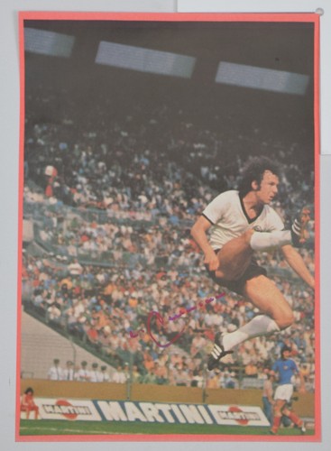 Autogramm franz beckenbauer - autogramm,