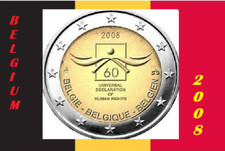 Belgien Münze 2€ Euro 2008