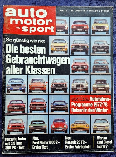 Auto motor sport ams 1977 - motor,
