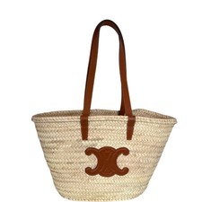 Celine Korbtasche Medium braun