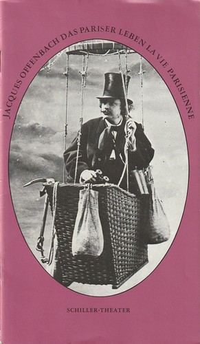 Programmheft jacques offenbach - jacques,