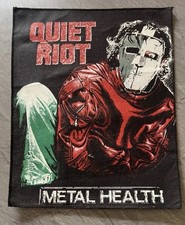 Quiet Riot Metal Health Back Patch Aufnäher Vintage Rarität Sammlerstück 
