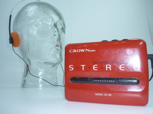 Walkman retro rot crown - retro,