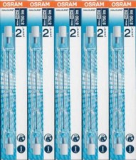 5x Osram Haloline Eco 64702 R7s 230V 400W=500W Halogen-Stablampe 118mm 64702eco