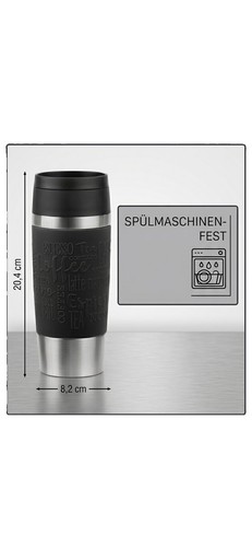 Emsa travel mug - travel, wave