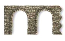 Noch 58260 arkadenmauer - h0,