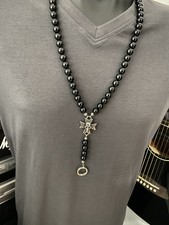 herren kette Onyx Herrenschmuck Bikerschmuck