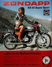 Zündapp KS 50 Super Sport , originale Werbung aus 1978
