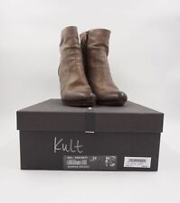 Alberto Fermani Stiefel Stiefelette Ankle Boots Kansas Grigio 39 braun Leder B25
