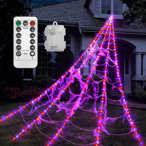 Halloween spinnennetz lichter - halloween,