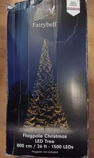 Fairybell 8 m LED-Christbaum, 1500 LED-Leuchten, Warmweiss, 3D-Beleuchtung, NEU