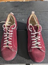 Damen Treckingschuh von Steinkogler Österreich, Gr. 39, Farbe berry, Vollleder