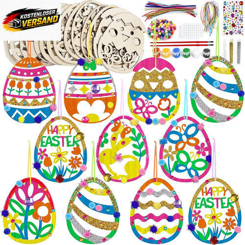 Kinder bastelset ostereier - kinder,