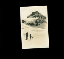 Ansichtskarte Winter in der Silvretta Silvrettahorn 3248 m gelaufen 1931