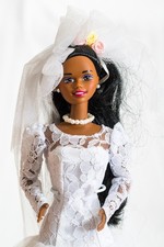 Barbie AA 1994 Wedding Party Deluxe Set African American Mattel #13556 defekt
