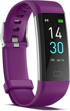 Septoui Fitness-Tracker Pulsuhr Blutdruck SpO2 Fitnessuhr IP68 Wasserdicht, 1...