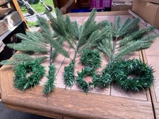 Künstliche Tannenzweige 45cm Dekozweige Kunstzweige PE Spritzguss wie echt groß