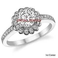 1.00 CT Moissanit Edelstein