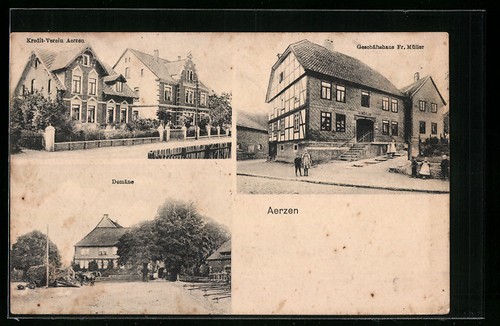 Aerzen ansichtskarte - aerzen,,