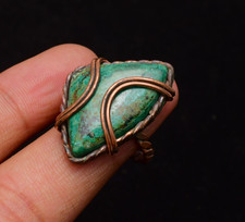 Malachit Edelstein Kupferdraht