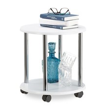 Beistelltisch rollbar Couchtisch fahrbar Servierwagen Nischenwagen klein