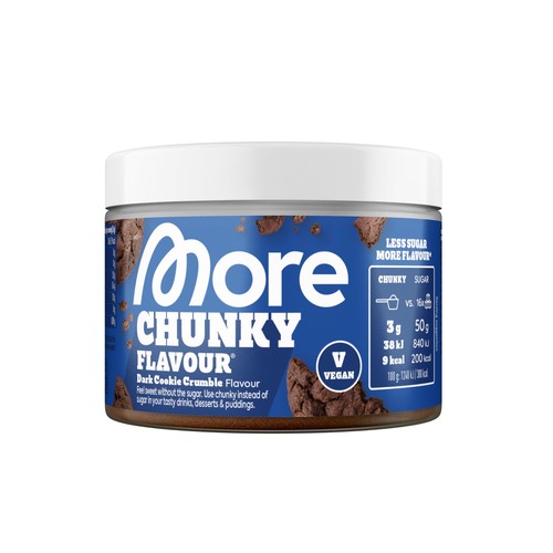 More chunky flavour dark - more,