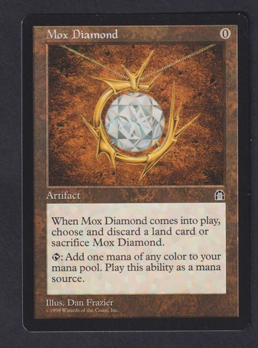 Magic mtg mox diamond - magic,