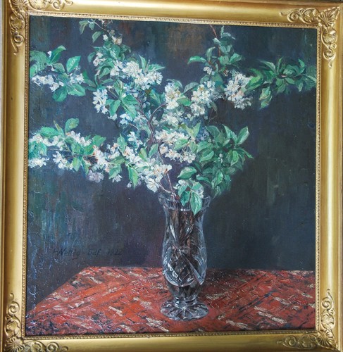 Kirschblüten ölgemälde - kirschblüten,