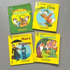 4 alte Walt Disney Micky Maus