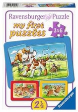 Ravensburger My First Puzzles – Bauernhoftiere 3×6 Teile ab 2 Jahren NEU OVP
