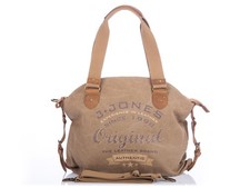 Canvas Leder Tasche Damen