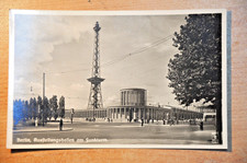 AK Berlin Ausstellungshallen am Funkturm, Bus, 1930er Jahre