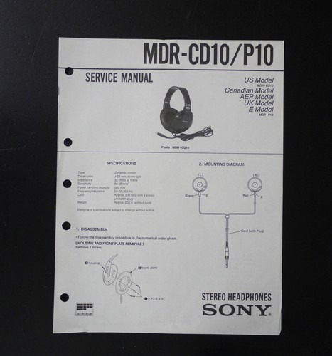 Original sony mdr - original,