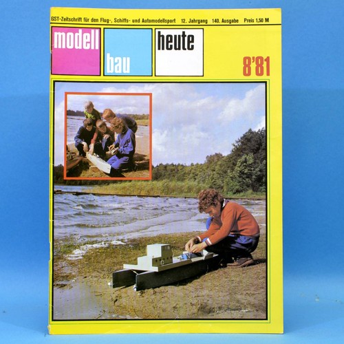 Modellbau heute 1981 gst ddr - 1981,