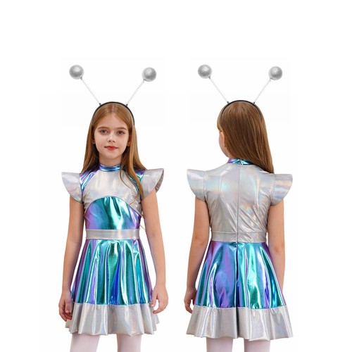 Mädchen alien kostüm - mädchen,