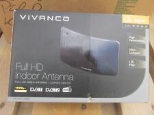 VIVANCO Full HD Antenne Indoor, Curved Design, LTE Filter, USB / ContPal0K12