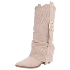 Damen Cowboyboots mit Nieten