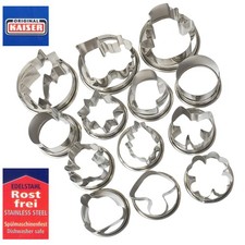 Ausstecher Premium Keks Ausstechform Ausstechformen Weihnachten Edelstahl 