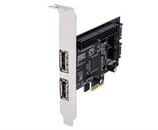KALEA-INFORMATIQUE SATA- oder eSATA- und IDE-Controller-Karte auf PCI Express