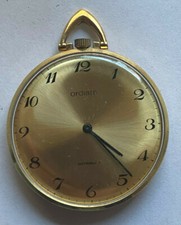 Ordiam Frackuhr  - Handaufzug -  Vintage Uhr Herren  - Werk läuft  