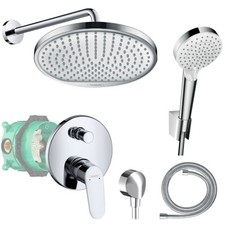 Hansgrohe Duscharmatur Set