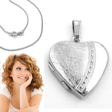 Foto Medaillon Damen Herz