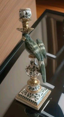 Kerzenleuchter papagei barock - kerzenleuchter,